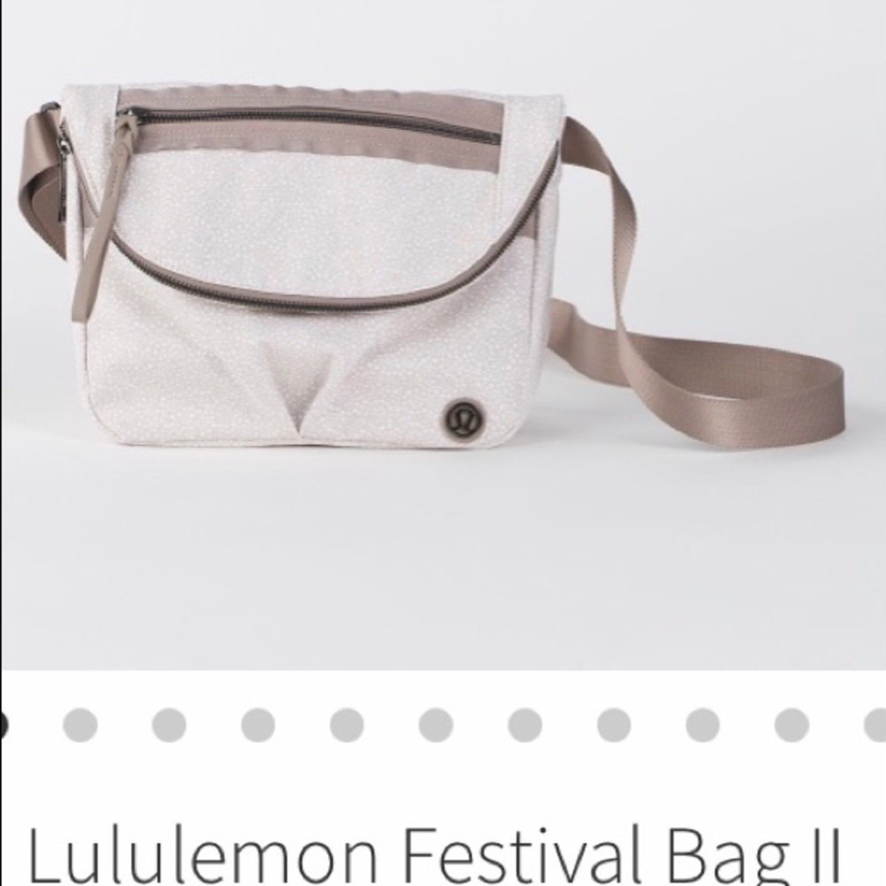 Lululemon Festival Bag II Freckle Flower Dune